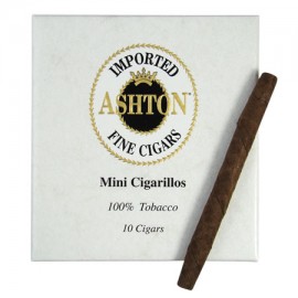 Ashton Mini Cigarillos 10 Packs Of 20 Natural