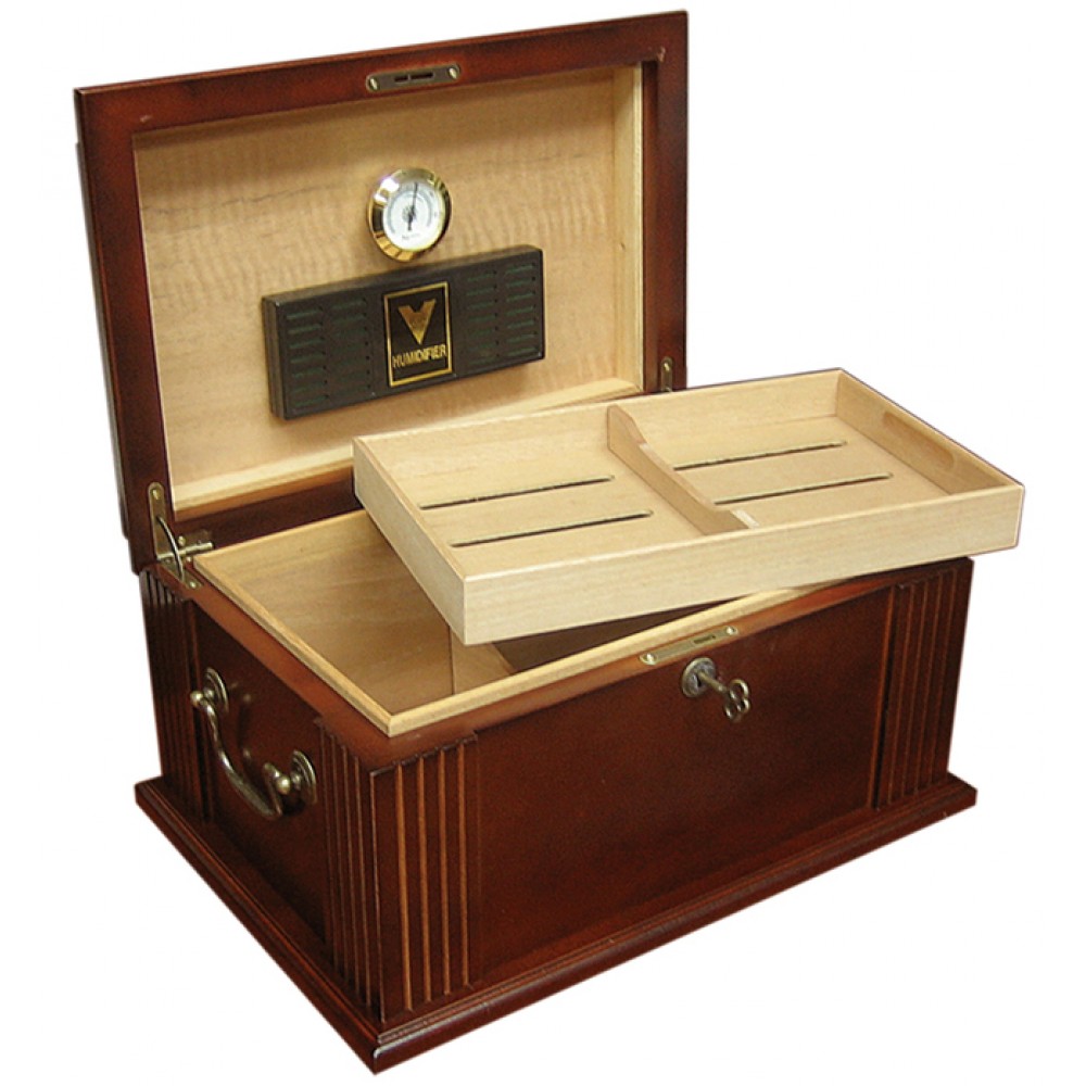 Caesar 50 Count Antique Cigar Humidor – Planet Cigars